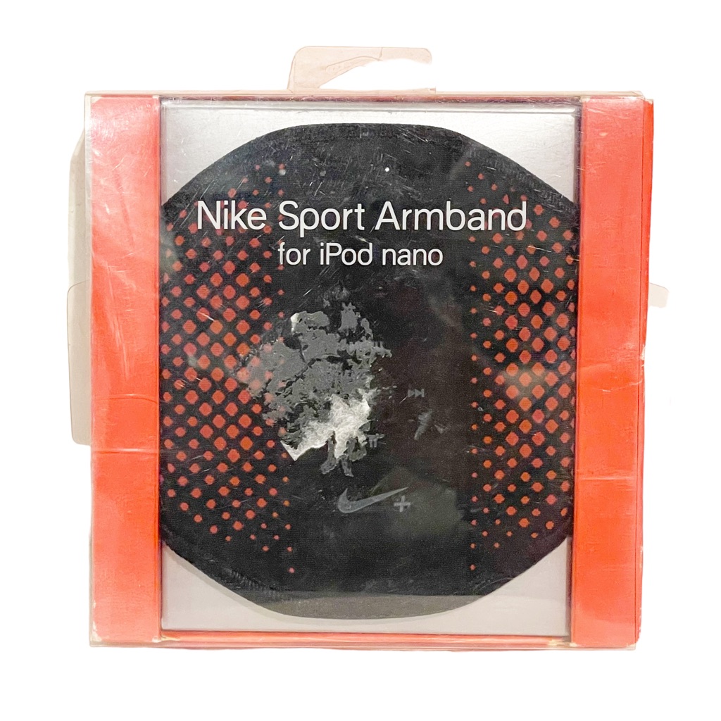 Nike Sport Armband For Ipod Nano Black Red New In Box Athletic Workout Gym